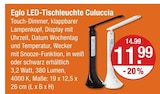 LED-Tischleuchte Culuccia von Eglo im aktuellen V-Markt Prospekt für 11,99 €