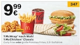 McDonalds Lohr - 1 McWrap nach Wahl 1 McChicken Classic Angebot im Prospekt 1 McWrap nach Wahl 1 McChicken Classic bei McDonalds im Lohr Prospekt für 9,99 €