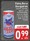 Energydrink im Angebot bei E center in Mettmann Energydrink Angebote von Flying Horse bei E center Mettmann für 0,99 €