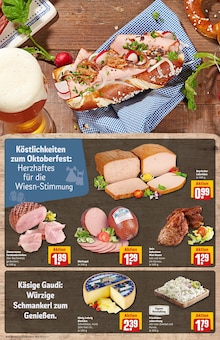 Wurst im REWE Prospekt "Dein Markt" mit 32 Seiten (Herne)