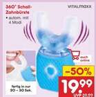 360° Schall-Zahnbürste von VITALMAXX im aktuellen Netto Marken-Discount Prospekt für 19,99 €