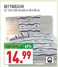 Marktkauf Frechen - Bettwäsche Angebot im Prospekt Bettwäsche bei Marktkauf im Frechen Prospekt für 14,99 €