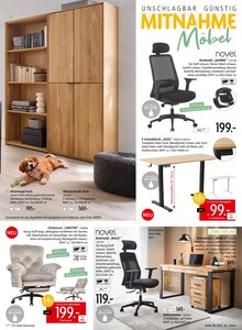 Bürostuhl im aktuellen Zurbrüggen Prospekt (Mülheim (Ruhr)) Bürostuhl im Zurbrüggen Prospekt "MITNAHME MÖBEL" mit 42 Seiten (Mülheim (Ruhr))