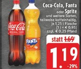 Aktuelles Coca-Cola Angebot bei EDEKA in Eschweiler ab 1,19 €
