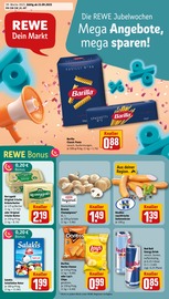 Aktueller REWE Supermarkt Prospekt in Giengen und Umgebung, "Dein Markt" mit 26 Seiten, 22.09.2025 - 27.09.2025