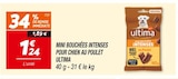 Mini bouchées intenses pour chien au poulet - Ultima en promo chez Netto Mini bouchées intenses pour chien au poulet - Ultima dans le catalogue Netto