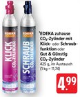 EDEKA - CO₂-Zylinder mit Klickfunktion Angebot im Prospekt CO₂-Zylinder mit Klickfunktion bei EDEKA im Prospekt "" für 4,99 €