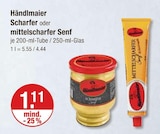 Scharfer Senf im V-Markt Prospekt Scharfer Senf von Händlmaier im aktuellen V-Markt Prospekt für 1,11 €