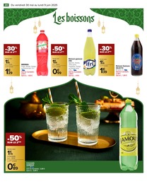Prix et réduction Limonade dans le prospectus Carrefour en cours Offre Limonade dans le catalogue Carrefour du moment à la page 22