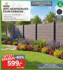 WPC-Sichtschutz-Zaun Caracas im Angebot bei Marktkauf in Coburg WPC-Sichtschutz-Zaun Caracas Angebote von Prestige Home bei Marktkauf Coburg für 599,00 €