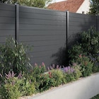 Castorama Lampertheim - Promo Lot de 6 lames en composite(o) gris ebony pour clôture Neva Promo Lot de 6 lames en composite(o) gris ebony pour clôture Neva à 39,90 € dans le catalogue Castorama à Lampertheim