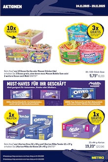 Milka im METRO Prospekt "Wochenengebote Händler + Charity + Händler Mix" mit 31 Seiten (Salzgitter)