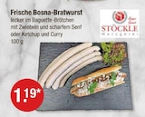 Frische Bosna-Bratwurst Angebote von STÖCKLE Metzgerei bei V-Markt Kempten für 1,19 €