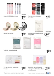 Promos Maquillage dans le catalogue "Cette semaine : tout ce que vous emportez en vacances." de Zeeman à la page 4