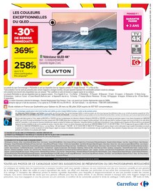 Promo Clayton dans le catalogue Carrefour du moment à la page 2