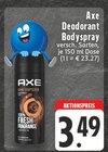 Deodorant Bodyspray Angebote von Axe bei E center Dormagen für 3,49 €