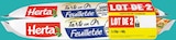PÂTE FEUILLETÉE TARTE EN OR - Herta en promo chez Intermarché PÂTE FEUILLETÉE TARTE EN OR - Herta dans le catalogue Intermarché