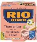Thon entier MSC - RIO MARE - Supermarchés Match à Strasbourg Thon entier MSC - RIO MARE en promo chez Supermarchés Match Strasbourg à 6,86 €