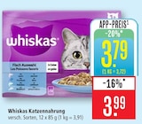 Katzennahrung im Angebot bei Marktkauf in Nürtingen Katzennahrung Angebote von Whiskas bei Marktkauf Nürtingen für 3,79 €