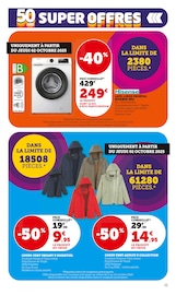 Lave-Linge Angebote im Prospekt "Super U" von Super U auf Seite 11