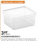 AUFBEWAHRUNGSBOX C Angebote bei OBI Haltern am See für 3,49 €