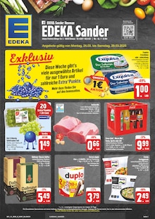 Aktueller EDEKA Prospekt für Ilmenau mit  Seiten