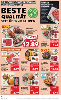 Rindfleisch im Kaufland Prospekt "Aktuelle Angebote" mit 56 Seiten (Köln)