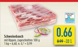 Schweinebauch Angebote bei diska Hof für 0,66 €