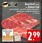 Aktuelles Roastbeef auch als Rumpsteak Angebot bei EDEKA in Osnabrück ab 2,99 €