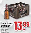 Weissbier im Angebot bei Trinkgut in Niederkassel Weissbier Angebote von Franziskaner bei Trinkgut Niederkassel für 13,99 €