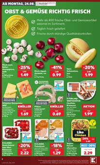 Kaufland Wurzen Prospekt der aktuellen Woche, gültig von 24.08.2026 bis 26.08.2026 Aktueller Kaufland Wurzen Prospekt "Hier bin ich richtig" mit 71 Seiten