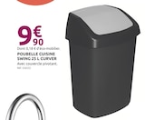 Poubelle Cuisine Swing 25 L - CURVER dans le catalogue Mr.Bricolage