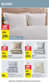 Couette en promo dans le catalogue Carrefour à la page 81