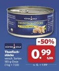Thunfisch-Stücke im Angebot bei combi in Hameln Thunfisch-Stücke Angebote von Küsten Gold bei combi Hameln für 0,99 €