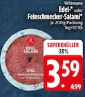 Edel- oder Feinschmecker-Salami im EDEKA Prospekt Edel- oder Feinschmecker-Salami von Wiltmann im aktuellen EDEKA Prospekt für 3,59 €