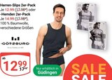 Herren-Slips 2er-Pack im Angebot bei GLOBUS in Rodgau Herren-Slips 2er-Pack Angebote von Götzburg bei GLOBUS Rodgau für 12,99 €