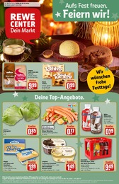 REWE Prospekt für Albershausen mit 32 Seiten REWE Prospekt "Dein Markt" für Albershausen, 32 Seiten, 16.12.2024 - 21.12.2024