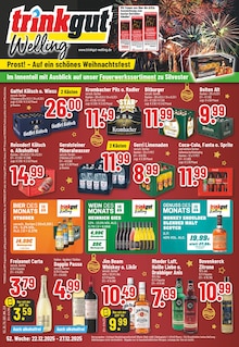 Krombacher im Trinkgut Prospekt "Aktuelle Angebote" mit 18 Seiten (Bergheim)