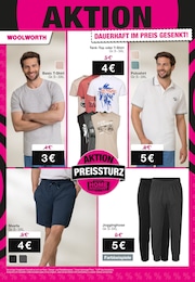 Woolworth Kurze Herrenhose im Prospekt Woolworth Kurze Herrenhose im Prospekt