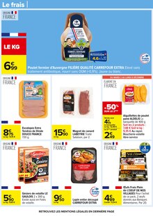 Promo Fraise dans le catalogue Carrefour du moment à la page 47