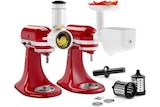 Accessoire robot Kitchenaid Set de 3 accessoires avec hachoir à viande un moulin à légumes et une râpe multifonction - Kitchenaid en promo chez Darty Accessoire robot Kitchenaid Set de 3 accessoires avec hachoir à viande un moulin à légumes et une râpe multifonction - Kitchenaid dans le catalogue Darty