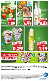 Äpfel im aktuellen Kaufland Prospekt (Fürth) Äpfel im Kaufland Prospekt "KNÜLLER" mit 62 Seiten (Fürth)