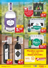 Gin Angebot im aktuellen Netto Marken-Discount Prospekt auf Seite 23