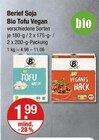 Bio Tofu Vegan von Berief Soja im aktuellen V-Markt Prospekt für 1,99 €