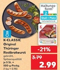 Original Thüringer Rostbratwurst von K-CLASSIC im aktuellen Kaufland Prospekt