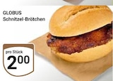 Schnitzel-Brötchen bei GLOBUS im Prospekt "" für 2,00 €