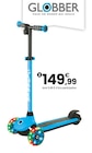 Trottinette électrique 3 roues e-motion 4 plus bleu ciel - | 6 ans - GLOBBER en promo chez JouéClub Tremblay-en-France à 149,99 €
