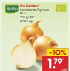 Bio Zwiebeln von BioBio für 1,79 € bei Netto Marken-Discount im Angebot Bio Zwiebeln von BioBio im aktuellen Netto Marken-Discount Prospekt
