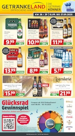 Aktueller Getränkeland Prospekt mit Bier, "Die Getränkekönner", Seite 1