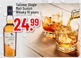 Single Malt Scotch Whisky 10 years im Angebot bei Trinkgut in Rüsselsheim Single Malt Scotch Whisky 10 years Angebote von Talisker bei Trinkgut Rüsselsheim für 24,99 €